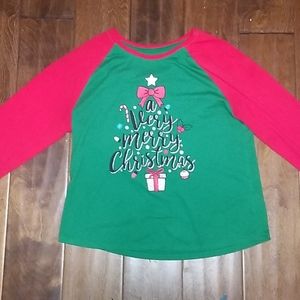 Long sleeve christmas tee
